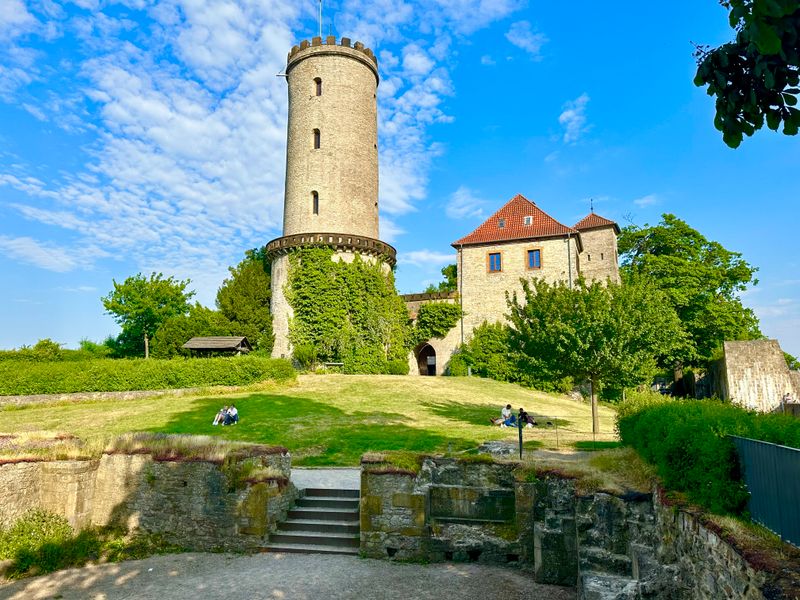 Bielefeld’deki Sparrenburg Kalesi